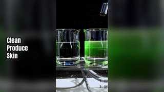 Reinig uw producten en huid grondig met micro-nanobellen