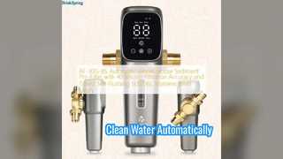Stop roestig water met het automatische voorfilter van BriskSpring