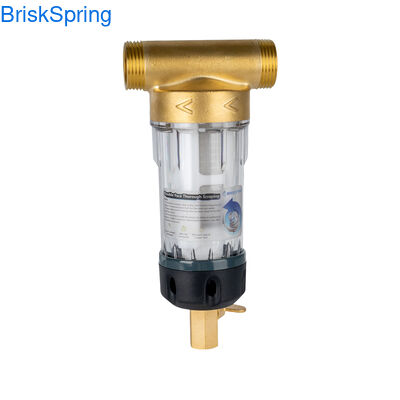 BPA-vrije Spin Down Waterfilter met 1 jaar filterlevensduur, 4T debiet en 0,15-1,5 MPa waterdruk