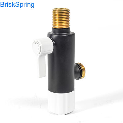 MSAP Bioactief 3-weg hoekventiel Anti-kalkwaterfilter voor slimme toilet-, bidet- en badkamerarmaturen, bescherming tegen hard water