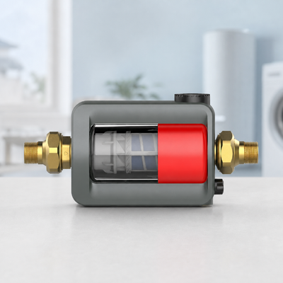 HZ-B Horizontaal Water Pre-filter voor het hele huis met 40 µm filtratie nauwkeurigheid, handmatig spoelen en 7 m³/u nominale doorstroming