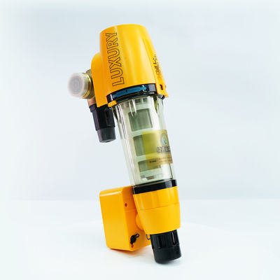 De Rotatie van de het Sedimentfilter van het 40 Micronwater onderaan de Opnieuw te gebruiken Gehele Filter van het Huiswater