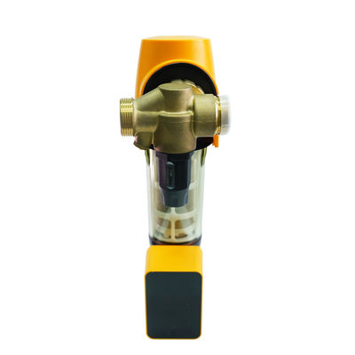 NSF-van de het Huis Prefilter van de Klepcontrole de Gehele van het het Huiswater van Flushable Gehele Filter 1.5Mpa