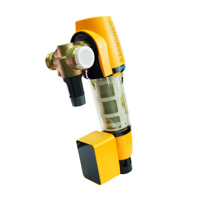 NSF-van de het Huis Prefilter van de Klepcontrole de Gehele van het het Huiswater van Flushable Gehele Filter 1.5Mpa