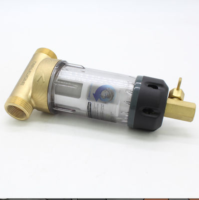 Rotatie onderaan de pre-Filter van het Sedimentwater met Scrapper, de Prefiltratiesysteem van 40 Micron Opnieuw te gebruiken Flushable