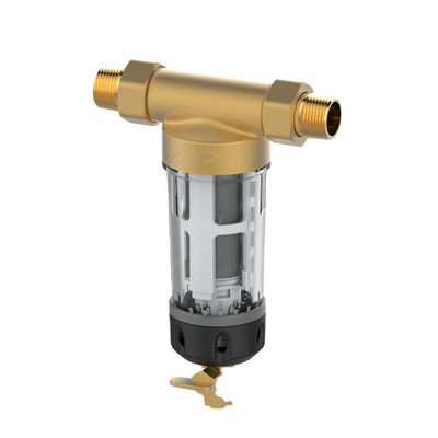 De Filtratierotatie van 40 Micronflushable onderaan Water Prefilter voor Huis