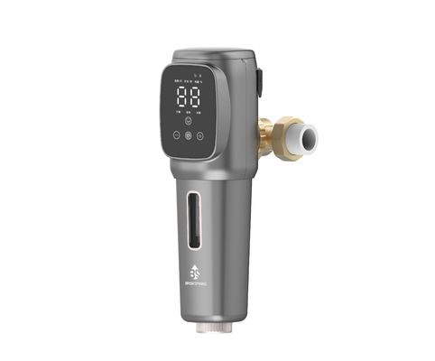 Herbruikbaar spin down sediment waterfilter 40 micron met automatische reiniging en ontlading functie