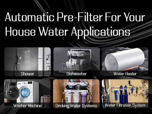 Oplossing Waterfilter voor hele woning voor eenvoudige installatie zonder professionele hulp