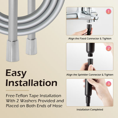 79 inch Flexibel Handgehouden Douche slang Anti Kink