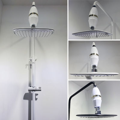 Hoge uitstoot revitaliserende douchefilter voor hard water douche hoofd filterfiltratie verminderen droog jeukende huid