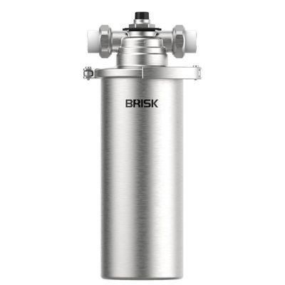 Vlekkeloos staal 5-micron filtratie-voorfilter met handmatig drukverlagend klep