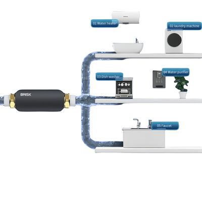 Milieuvriendelijke, magnetvrije hele huiswaterdescaler: NSF-gecertificeerd voor veilige en betrouwbare waterbehandeling