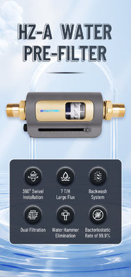 Hoog Debiet Automatische Terugspoeling Horizontale Waterfilter voor Thuis en Commercieel Gebruik Betrouwbare Verwijdering van Sediment en Onzuiverheden