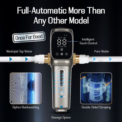 Universele Auto Volledig Huis Zelfreinigende Sedimentfilter voor Gezonder Water