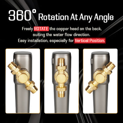 NSF-gecertificeerd volautomatisch waterprefilter met 900 psi drukwering en 60 bar drukwering