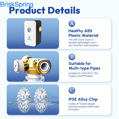 Waterverwarmer Anti-kalkschaalbehandeling, milieuvriendelijke harde waterconditioner voor de gehele sanitaire installaties