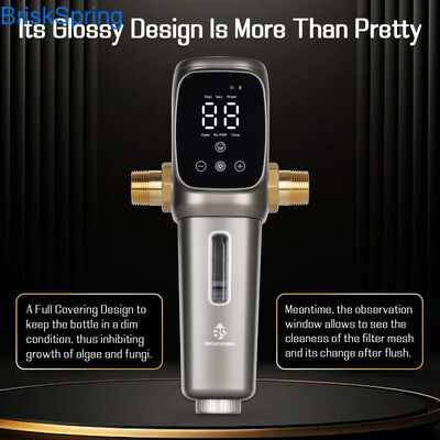 Automatisch terugspoelfilter Intelligent sedimentfilter, hoogstroomfilter voor villa, appartement en huishoudelijk water