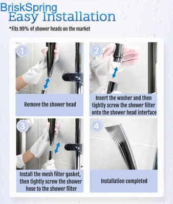 Micro Nano Bubble Generator met 100 miljard bubbels per liter 0,001-0,1 mm Bubbeldiameter voor 20% waterbesparing in douches