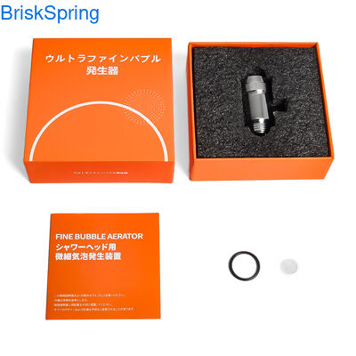 Forest Spa Experience Zuurstof Ion Afgifte Ultra Fijne Bellen Generator met Honderd Miljard Bellen per Liter en 20% Waterbesparing