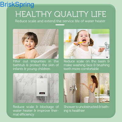 Energiebesparende wateraanslagremmer met MSAP SS316L materiaal en 16L/Min debiet voor de watertoevoer van het hele huis