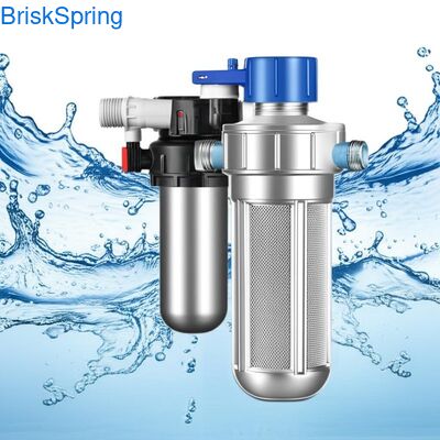 NSF-gecertificeerde 316L roestvrijstalen gaas waterfilter met 6T/h doorstroming en intelligente aanraakbesturing