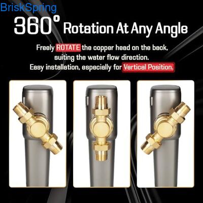 316L roestvrijstalen gaas waterfilter met 6T/h hoge stroom en slimme aanraakbesturing