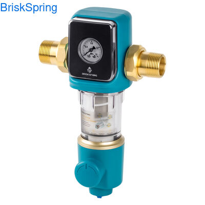 Een lichtgewicht waterfilter voor het hele huis met een anti-blokkerende structuur van roestvrij staal van voedselkwaliteit en een doorstroming van 22 GPM