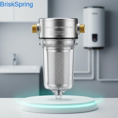 Compact 1,08 KG waterfilter met anti-verstoppingsontwerp en volledige systeem bescherming