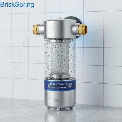 Compact 1,08 KG waterfilter met anti-verstoppingsontwerp en volledige systeem bescherming