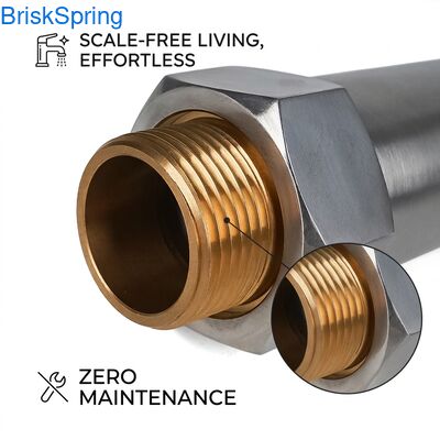 Zoutvrije waterconditioner voor het hele huis -- milieuvriendelijke preventie voor gezondere huid, haar en huishoudelijke apparaten