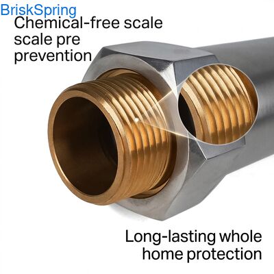 Zoutvrije waterconditioner voor het hele huis -- milieuvriendelijke preventie voor gezondere huid, haar en huishoudelijke apparaten