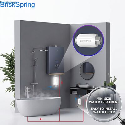 NSF-gecertificeerde Premium Mini Size Water Descaler voor badkamer- en keukenwatergebruik