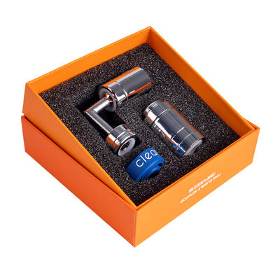 720° draaibare micro nano bubbelkraan-aerator met gas-vloeistof snijtechnologie en H59-1 Messingconstructie