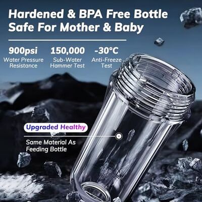 Tiende Generatie Waterfilter voor het Hele Huis met 40 µm Filtratie Precisie, Watergedreven Schraper en Herbruikbaar Filterdoek