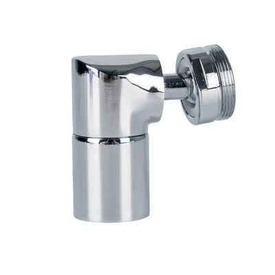 Compact Right-Angle 720 Degree Swivel Micro Nano Bubble Faucet Aerator with M22 M24 Connector