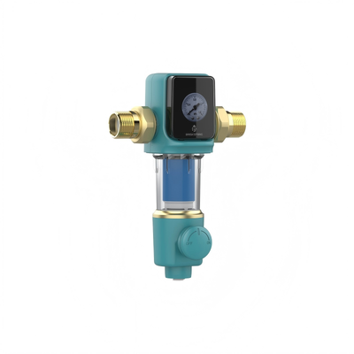 Waterfilter voor het hele huis met spin-down sedimentfilter, 40 µm deeltjesfiltratie en meerlaags schijffiltratiesysteem voor hoge doorstroming