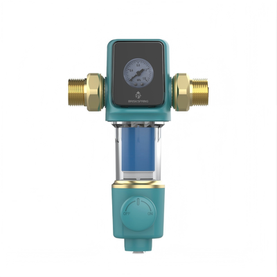 Waterfilter voor het hele huis met spin-down sedimentfilter, 40 µm deeltjesfiltratie en meerlaags schijffiltratiesysteem voor hoge doorstroming