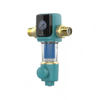 Waterfilter voor het hele huis met spin-down sedimentfilter, 40 µm deeltjesfiltratie en meerlaags schijffiltratiesysteem voor hoge doorstroming
