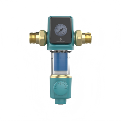 Waterfilter voor het hele huis met spin-down sedimentfilter, 40 µm deeltjesfiltratie en meerlaags schijffiltratiesysteem voor hoge doorstroming