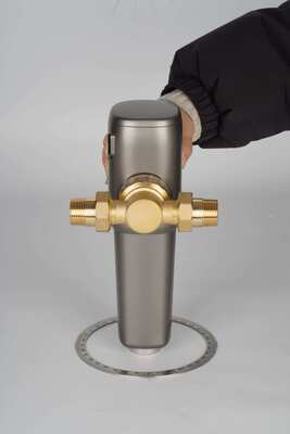 Volledig automatische voorwaterfilter voor het hele huis met 40 micron nauwkeurige filtratie en SUS 316L roestvrijstalen gaas