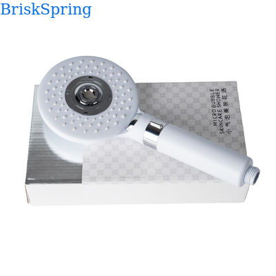 BriskSpring Handdouche met Micro-Nano Bubbles en 3 Sproeimodus, Waterbesparend en Gemaakt van SUS304 Roestvrij Staal