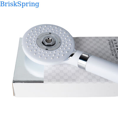 BriskSpring Handdouche met Micro-Nano Bubbles en 3 Sproeimodus, Waterbesparend en Gemaakt van SUS304 Roestvrij Staal