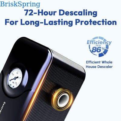 Whole House Water Descaler with 99.99% Anti-Bacterial Performance 5000L/H Flow No Electricity Required