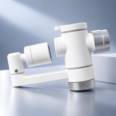 BriskSpring JP-001 Micro-Nano Bubble Faucet Cleanser met 360° draaiende aerator en vervangbaar filter met behulp van gas-vloeistof snijtechnologie