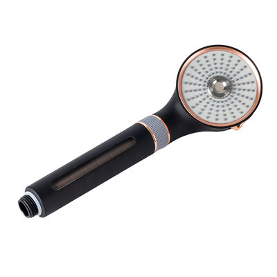 Black Rose Gold Micro Nano Bubble Douche Hoofd 3 Spray Modes Waterbesparende Handheld Douche