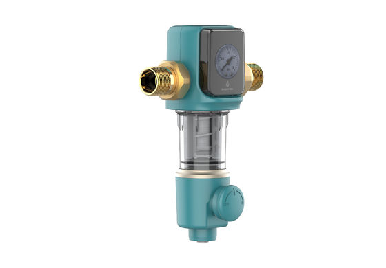 Herbruikbaar waterfilter voor het hele huis 300 micron Spin Down Water Sediment Filter voor het huis