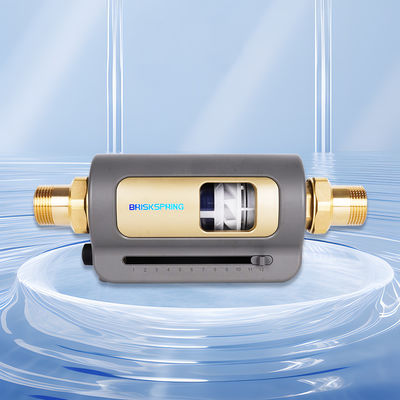 Automatisch terugspoelen Spin Down sediment filter herbruikbaar voor het hele huis sediment waterfilter