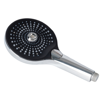 Micro-Nano Bubble Handheld Douchekop - 130mm Groot Oppervlak, Verchroomd, 3-Standen Straal voor Diepe Reiniging & Huidhydratatie