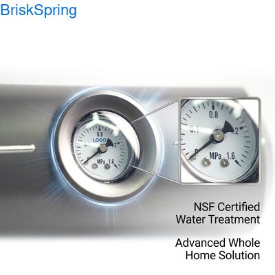 Messing waterontharder voor het hele huis 5T/H debiet NSF RoHS gecertificeerd