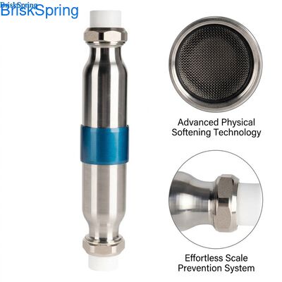 Geavanceerde fysieke onthardingstechnologie NSF RoHS REACH-gecertificeerde waterontkalker voor hoogwaardig milieuvriendelijk thuisgebruik